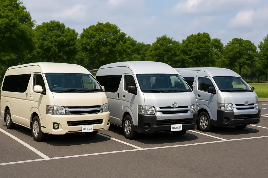 ハイエースは何人乗り?タイプ別の定員・選び方・免許要件まで徹底解説