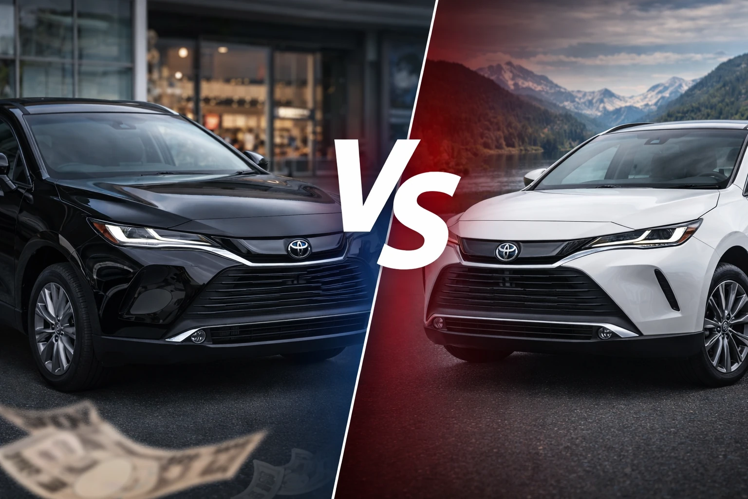 ハリアー vs ヴェンザ どっちを選ぶべきか【2026年リセール込み比較】5年乗ったときの差を計算した